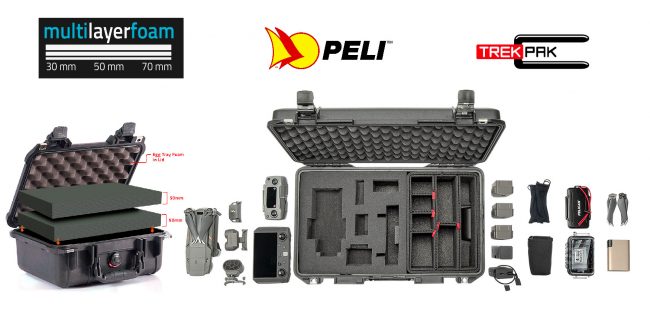 trekpak-multilayer foam-Peli